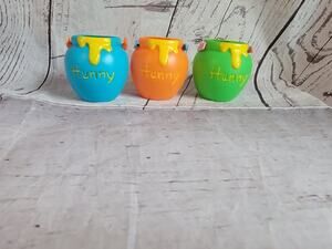 Disney Winnie The Pooh Hunny Pot Easter Basket Vintage 90s Baby Shower Decor